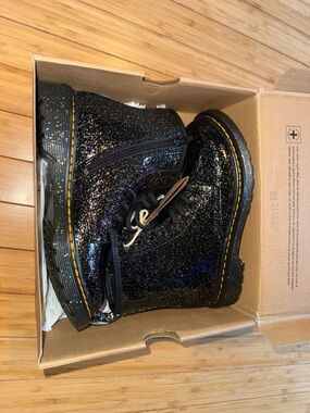 Dr. Martens Junior 1460 Cosmic Glitter Boots
